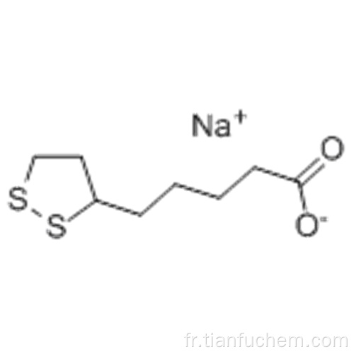 Acide 1,2-dithiolane-3-pentanoïque, sel de sodium (1: 1) CAS 2319-84-8